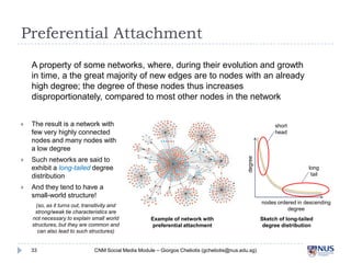 Preferential Attachment
A property of some networks, where, during their evolution and growth in
time, a the great majorit...