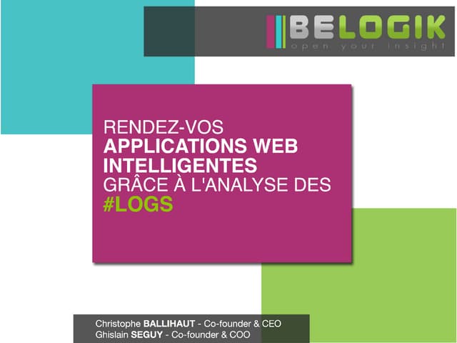 Rendez-vos applications web intelli...